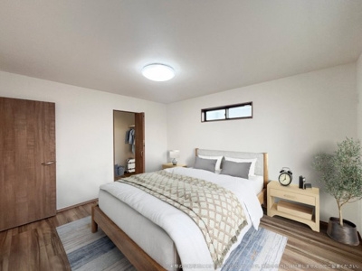 【完成予想図】 | 【LDK　イメージパース】
※画像は設計図面を基に作成したイメージです。