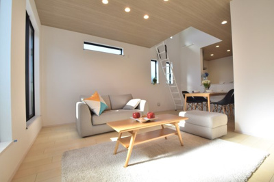 【居間・リビング】 | ～荻窪駅の邸宅　新築戸建～