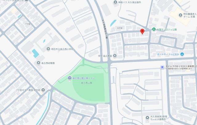 【地図】 | 明石市大久保町高丘6丁目　土地　