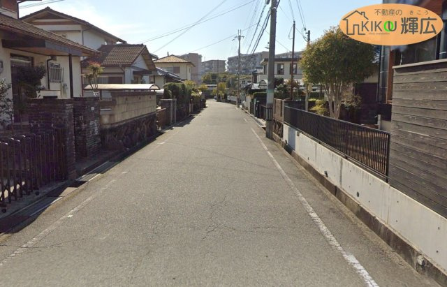 【前面道路含む現地写真】 | 明石市大久保町高丘6丁目　土地　