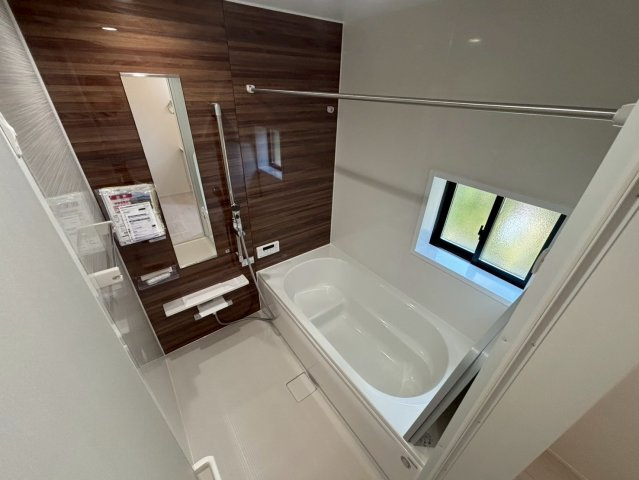 三郷市　鷹野5丁目　新築戸建　全1棟の浴室|施工例です