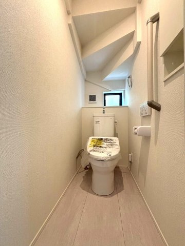 三郷市　鷹野5丁目　新築戸建　全1棟のトイレ|施工例です