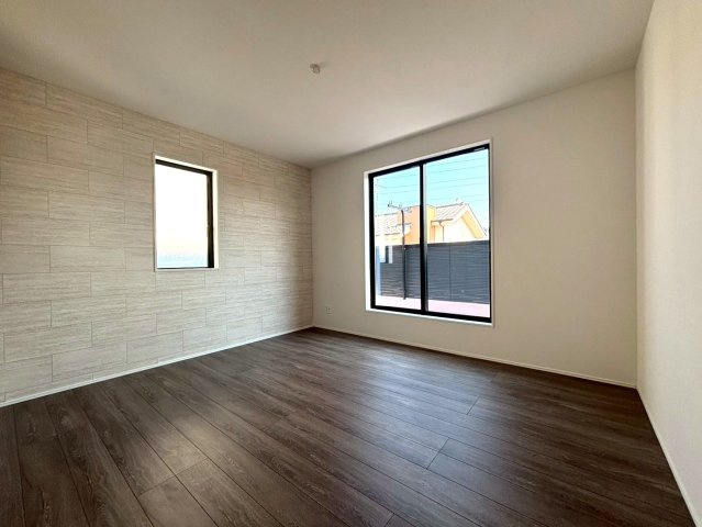 三郷市　鷹野5丁目　新築戸建　全1棟の洋室|施工例です