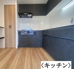 登戸ハイデンスのキッチン|きれいなキッチンです