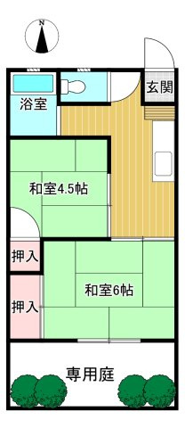 エースコーポの間取り