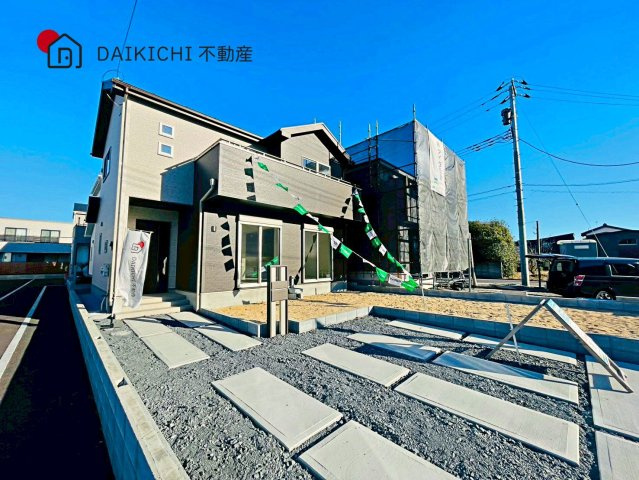 【前面道路含む現地写真】 | 川島町下伊草　いろどりアイタウン　新築戸建　全13棟　12号棟