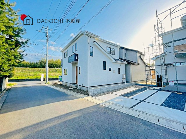 【前面道路含む現地写真】 | 川島町下伊草　いろどりアイタウン　新築戸建　全13棟　13号棟