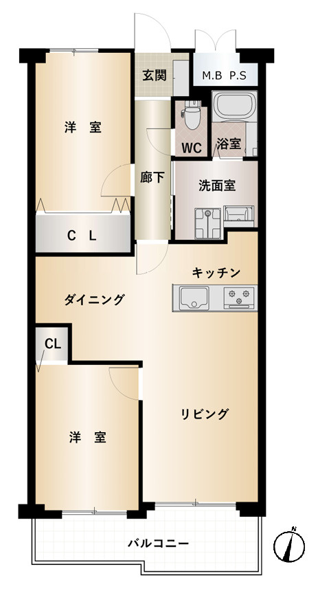 【間取り】の画像