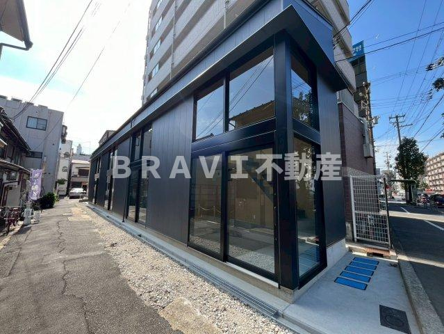 NIAL住之江　BRAVI不動産の外観|【NIAL住之江】オシャレなデザイナーズ店舗です。