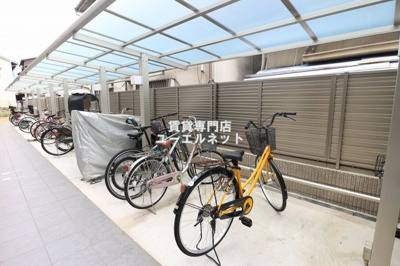 【その他共用部分】 | CREST K | 自転車通勤にも便利な駐輪場付き♪