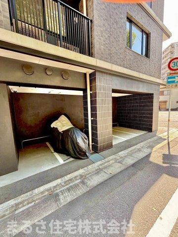 ブランシエラ神宮の杜の駐輪場|バイク用駐輪場