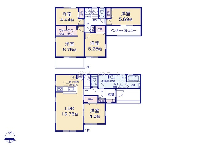 【間取り】 | 知多市日長台
