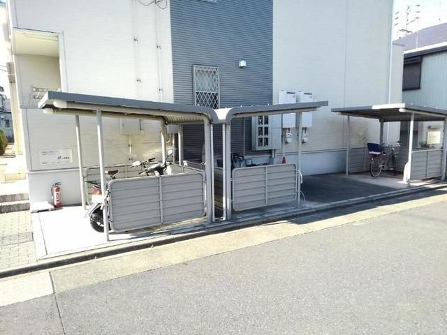 グランディールⅡのその他共用部分|自転車置き場です