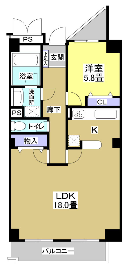 佐鳴湖パークタウンサウスの間取り