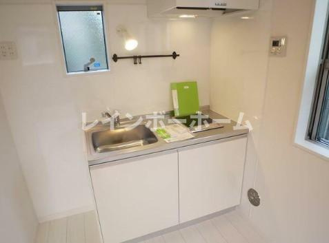 アパートメント新小岩B棟のキッチン