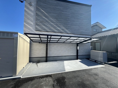 【その他共用部分】 | セラータ | 屋根付き駐輪場