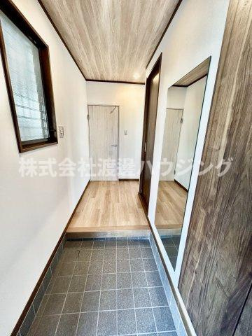 清滝一戸建の玄関