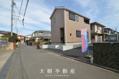 【前面道路含む現地写真】 | 綾瀬市深谷中7丁目  新築戸建て　全1棟【仲介手数料無料】