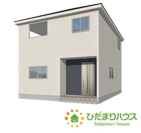 野田市尾崎第16　新築戸建　2号棟の外観パース|外観パース2号棟（現状と異なる場合がございます。）