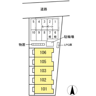 【区画図】 | コートイアローブ