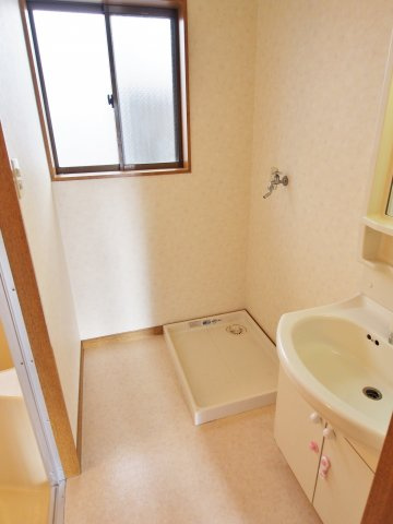 リバティの洗面所