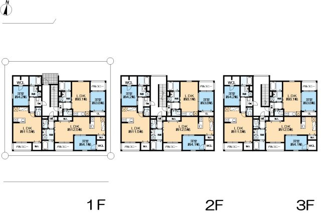 Cocon Grandjour　西宮中須佐町の間取り