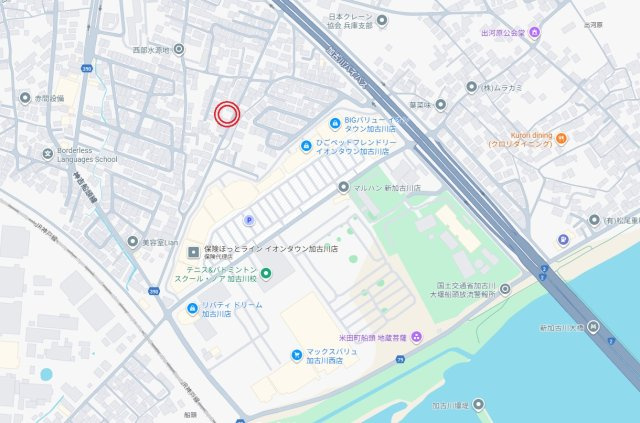 【地図】 | 加古川市東神吉町出河原（全1棟）新築