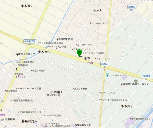 グリーンランド弐番館の地図