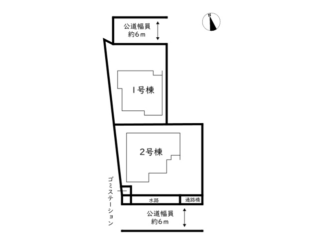 【区画図】 | 姫路市北原6期／全2棟