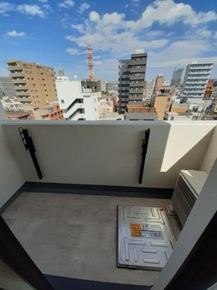 フルール　アビタシオンのバルコニー