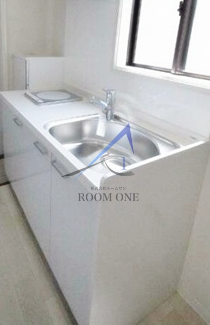 ｗｉｔｈ　ｐｌｕｎｔｓ　北町のキッチン|キッチンです。