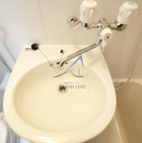 ｗｉｔｈ　ｐｌｕｎｔｓ　北町の洗面所|洗面台です。