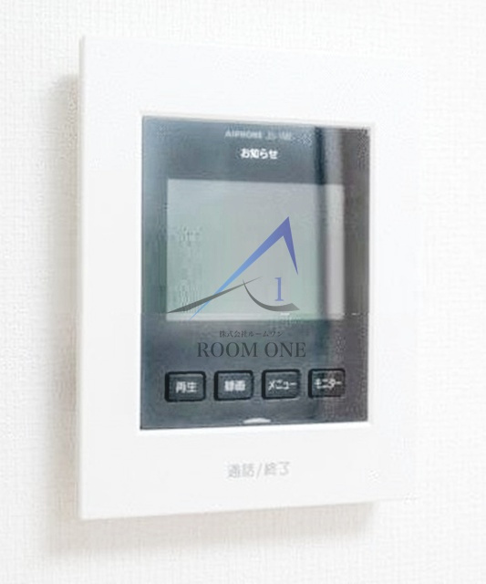 ＯＪ　ＨＩＬＬＳ　ＦＩＲＳＴのセキュリティ|モニター付きインターホンです。