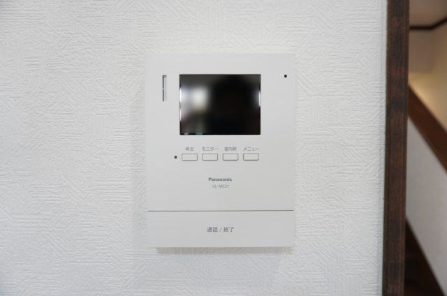 越谷市大字大道 中古戸建のセキュリティ|TVモニター付きインターフォン