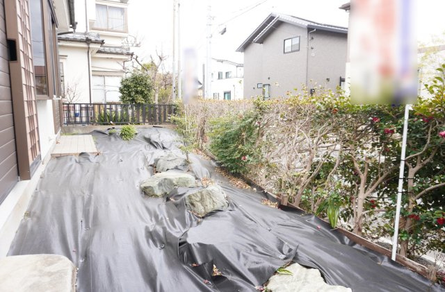 越谷市大字大道 中古戸建の庭