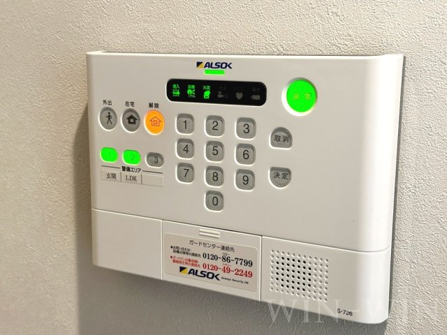 ビラ賀殿のセキュリティ|イメージ（同建物内・同間取りの写真）