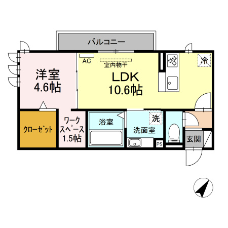 ビラ賀殿の間取り