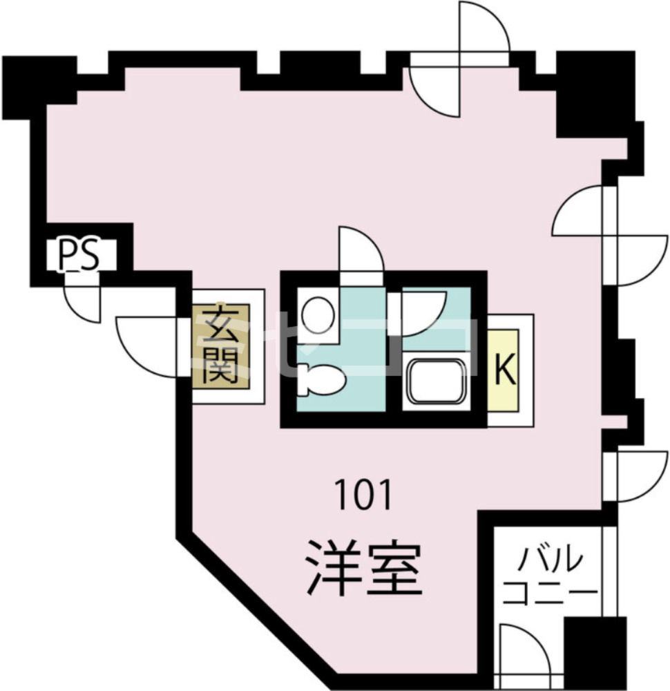 新大阪GHビルの間取り
