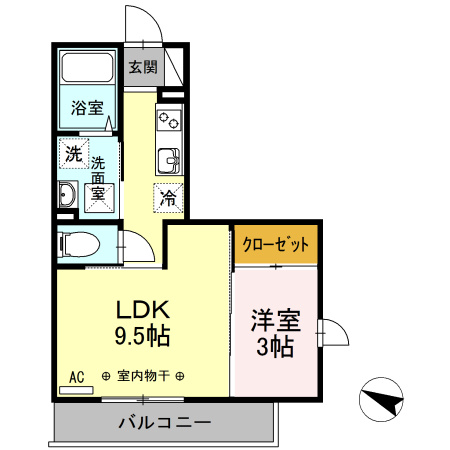ファーストステージ小田急相模原の間取り