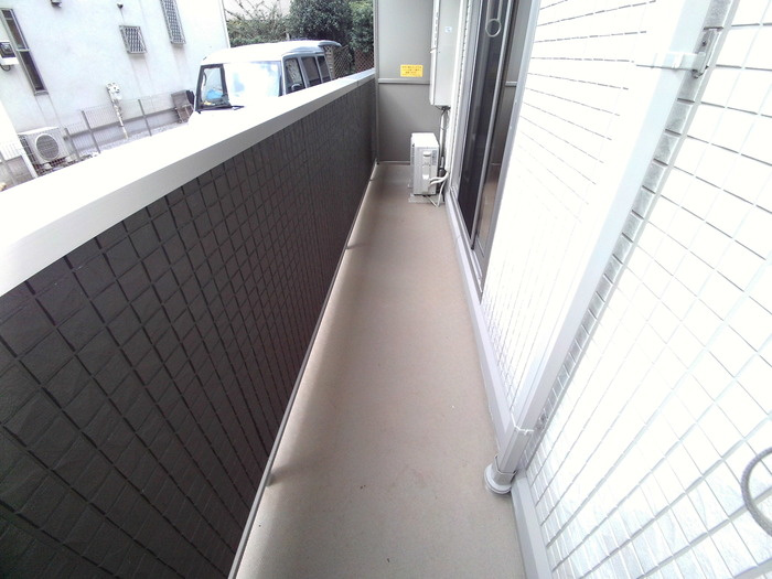 ファーストステージ小田急相模原のバルコニー