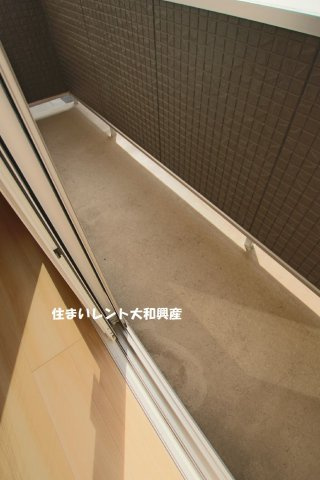 ファーストステージ小田急相模原のバルコニー