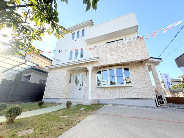 羽村市羽加美1丁目　ホームエレベーター付き3階建６LDKの外観