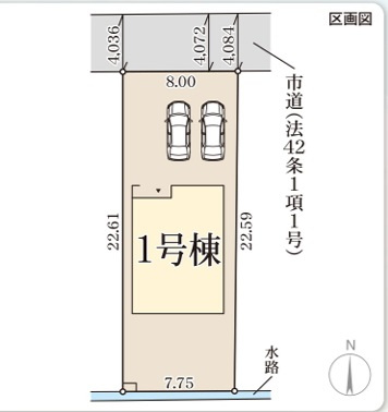 【区画図】 | リーブルガーデン天理市別所町２期 | 区画図