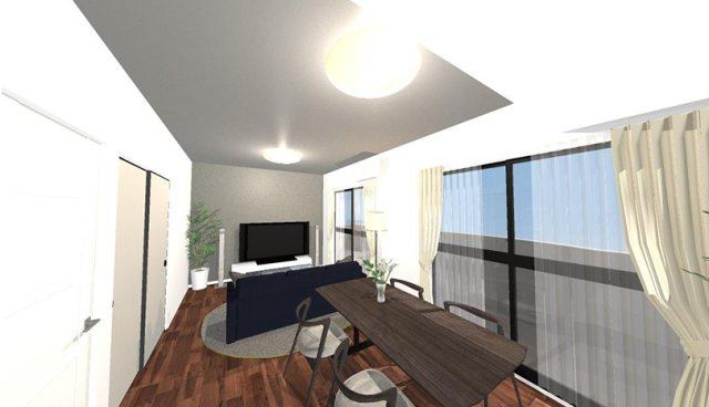 アイム小池の居間・リビング|ゆったりとした居間です