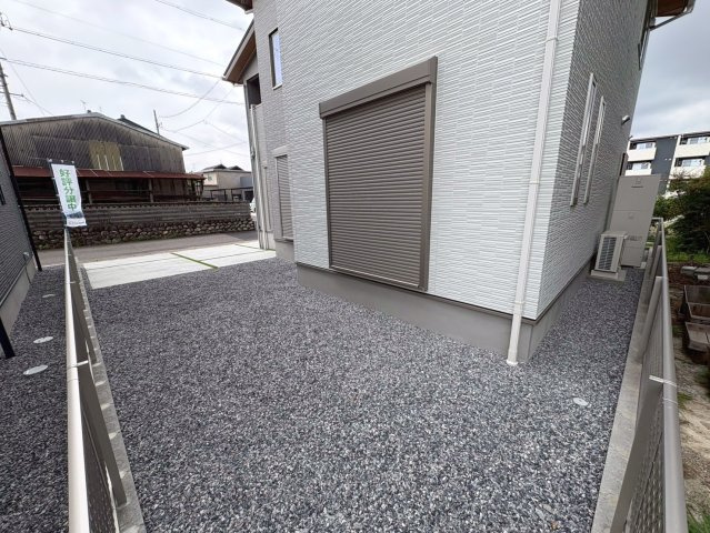 新築戸建　岐阜市朝霧町　全2区画分譲の庭|■庭　■ヤマダ不動産　株式会社リライフ　
■夢のマイホーム購入をフルサポートします！