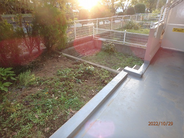 川越ニューシティいせはら リバーサイド壱番街２号棟の庭