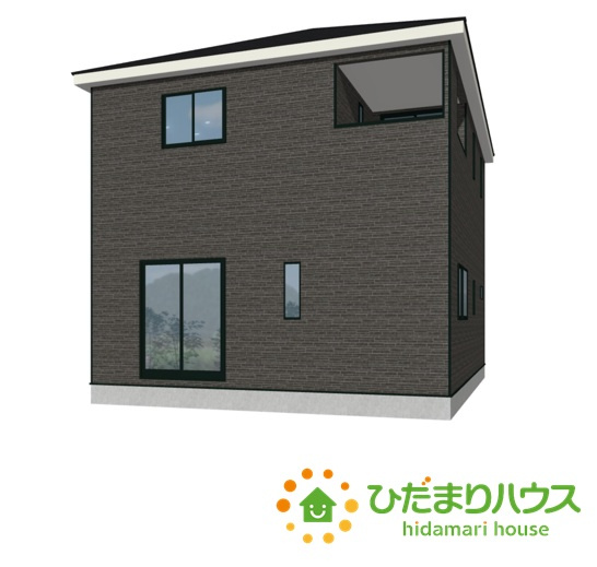 野田市尾崎第16　新築戸建　5号棟の外観パース|外観パース5号棟（現状と異なる場合がございます。）