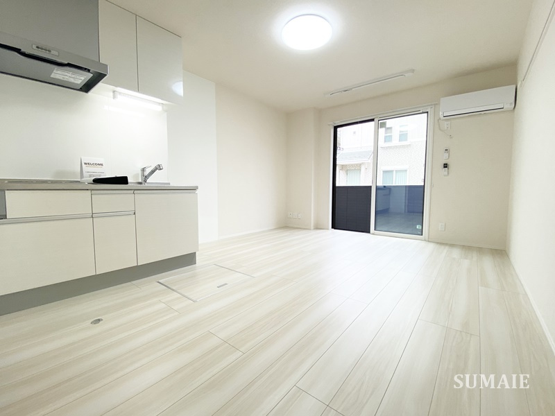 未来館oomiyaの居間・リビング|南向きのお部屋です！