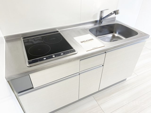 未来館oomiyaのキッチン|お手入れ簡単なIHコンロ！