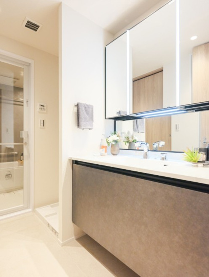 【独立洗面台】 | THE TOYOSU TOWER